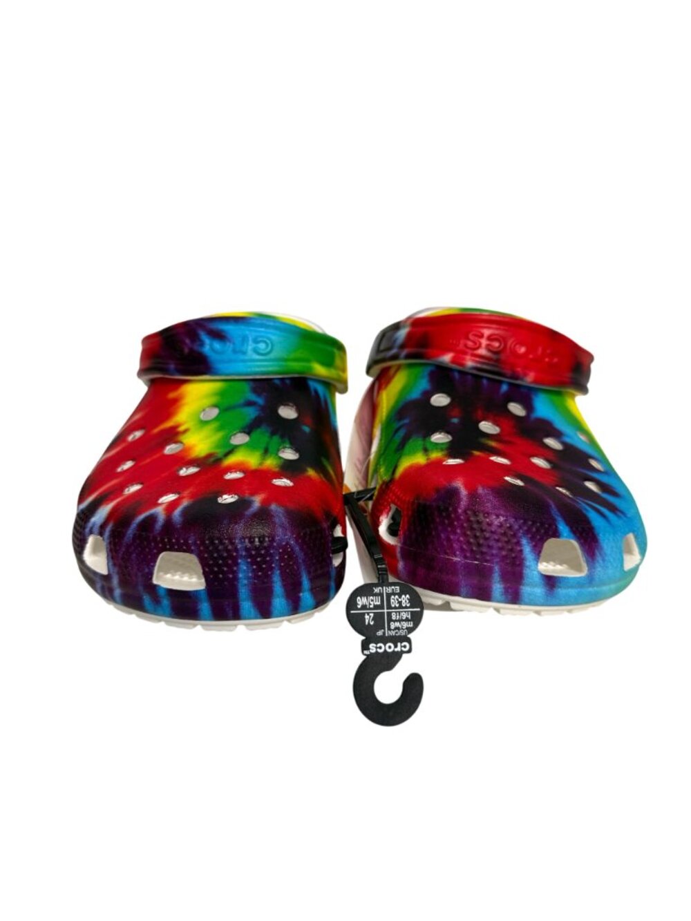Crocs Classic Tie Dye Graphic Clog NWT Women 8 Men 6 NWT - Picture 2 of 6